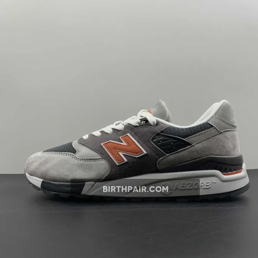 New Balance M998GGO Grey/Orange / new balance 998