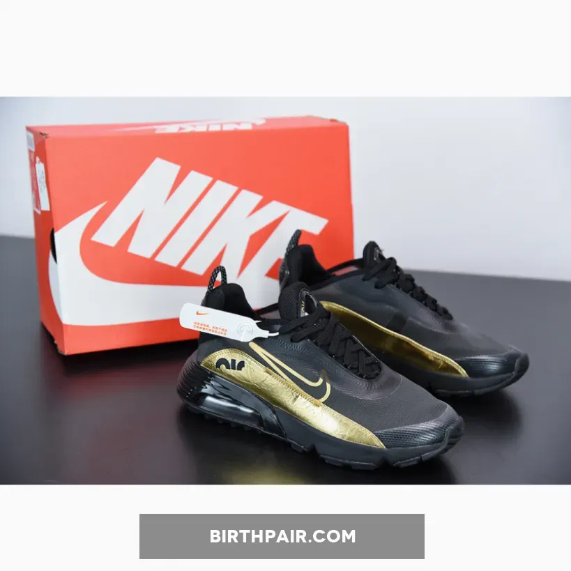 Nike Air Max 2090 Black Metallic Gold - Air Max 2090 Black And Gold DC4120-001