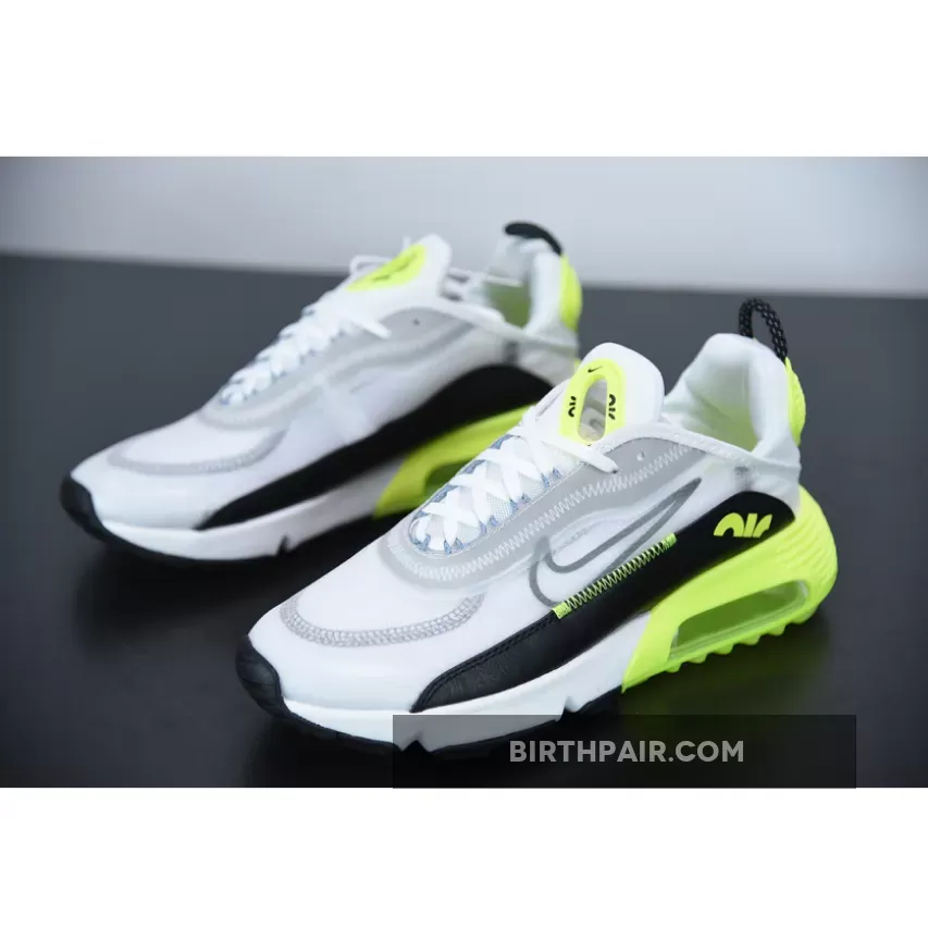 Nike Air Max 2090 Cool Grey Volt New Releases CZ7555-100