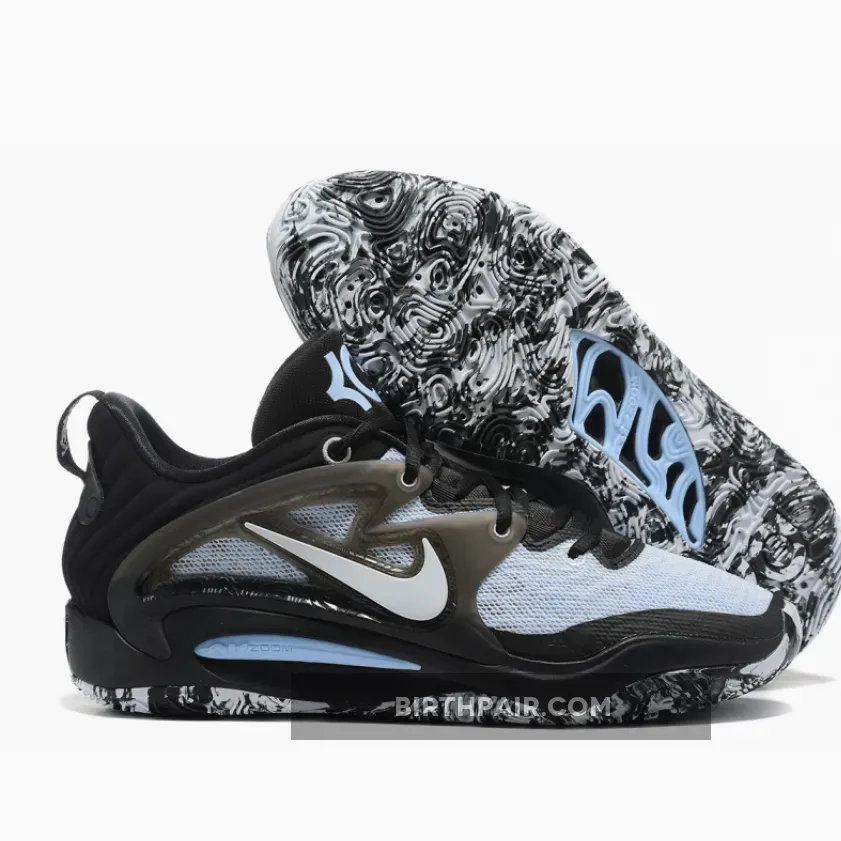 Nike KD 15 Black Light Blue Kd15 Sale DM1054-101