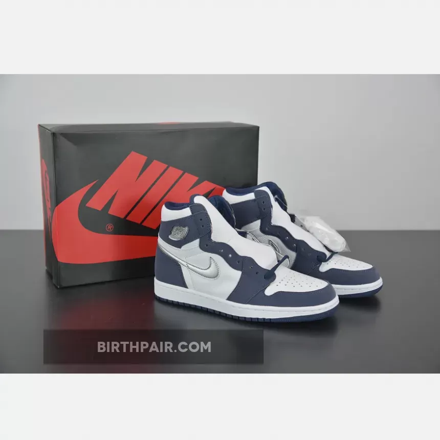 Air Jordan 1 High OG CO.JP 'Midnight Navy' Navy Jordans