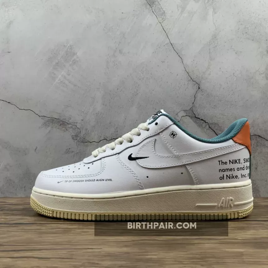 Nike Air Force 1 '07 LE White/Sail/Starfish DM0970-111 / Af1 Starfish