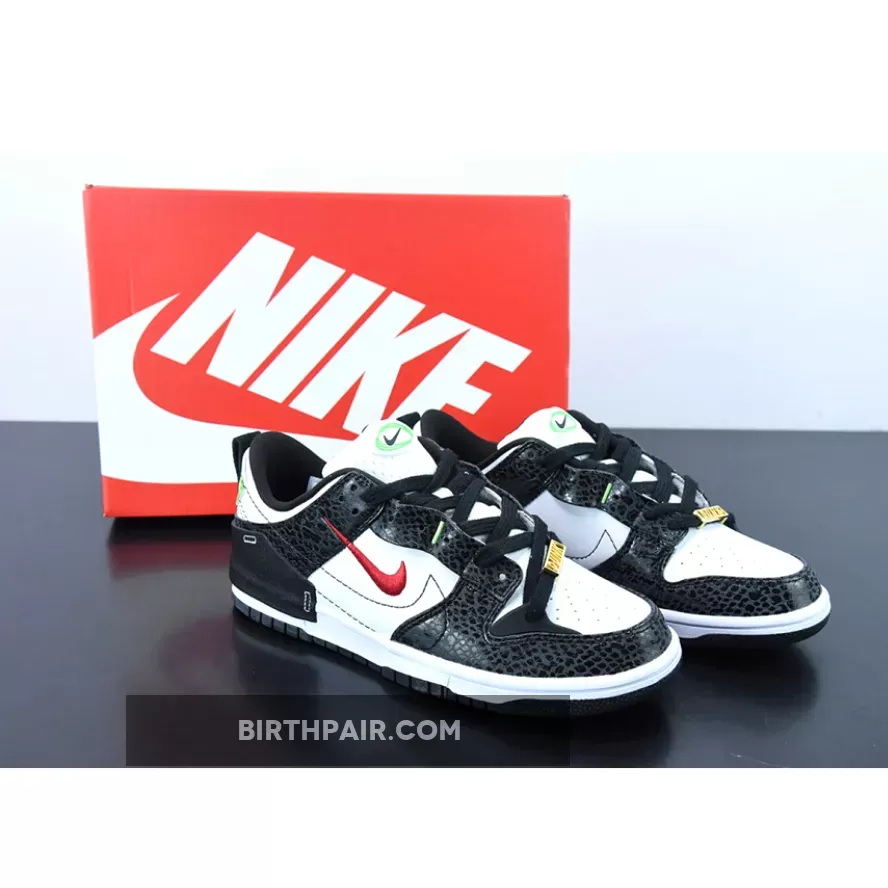 Nike Dunk Low Disrupt 2 Just Do It Nike Dunk Low Disrupt 2 'Just Do It' Black White