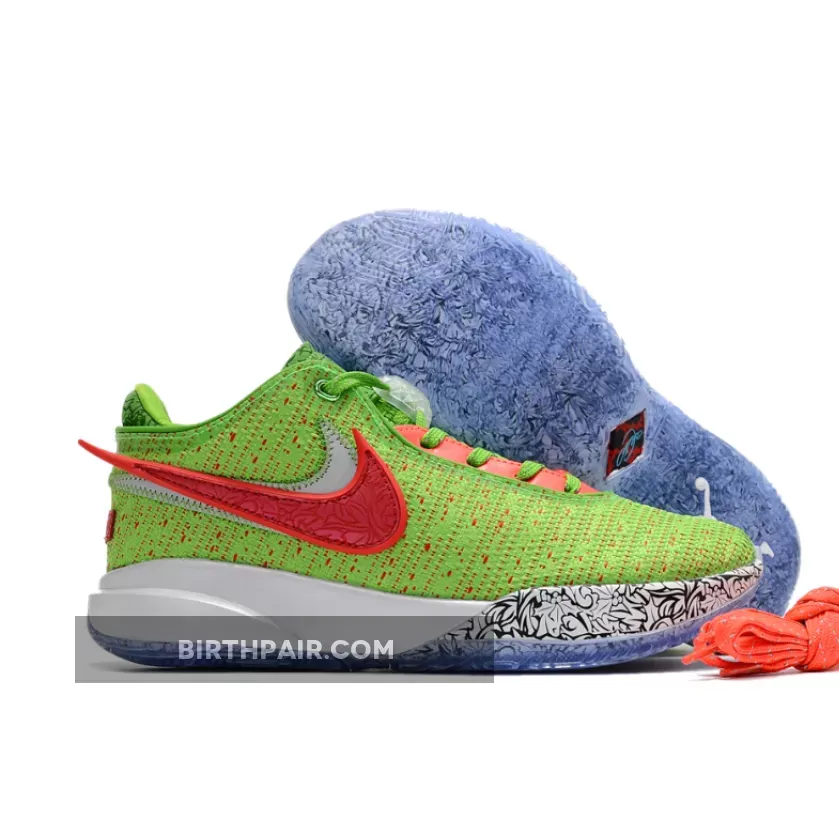 Nike LeBron 20 Christmas FJ4955-300 nike christmas stocking