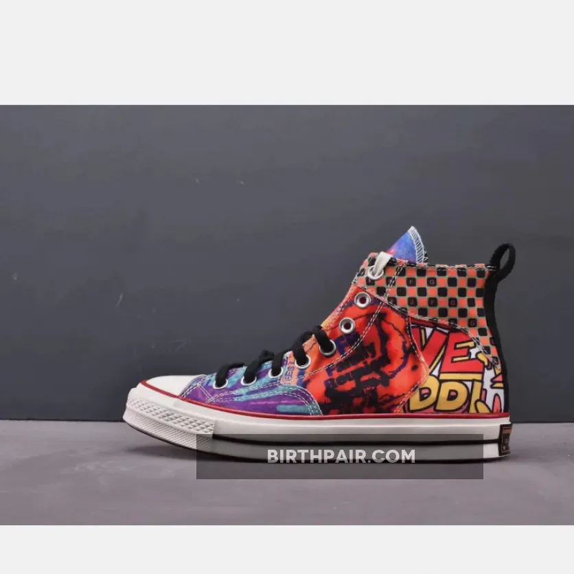 Joe Freshgoods x Converse Chuck 70 Hi Black Multi Jfg Shoes