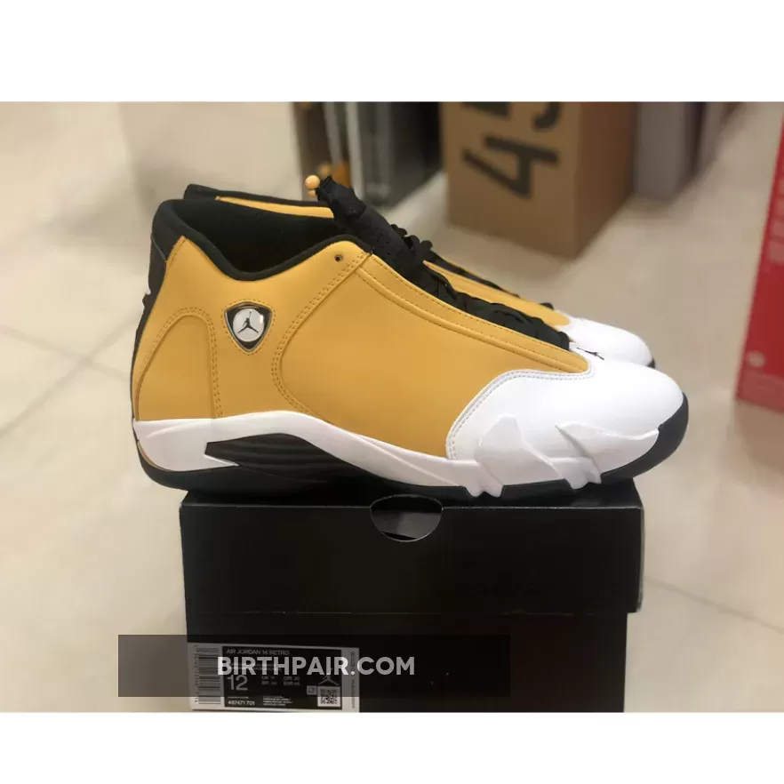 Jordan 14 Retro Ginger Air Jordan 14 'Ginger' Light Ginger/Black/White