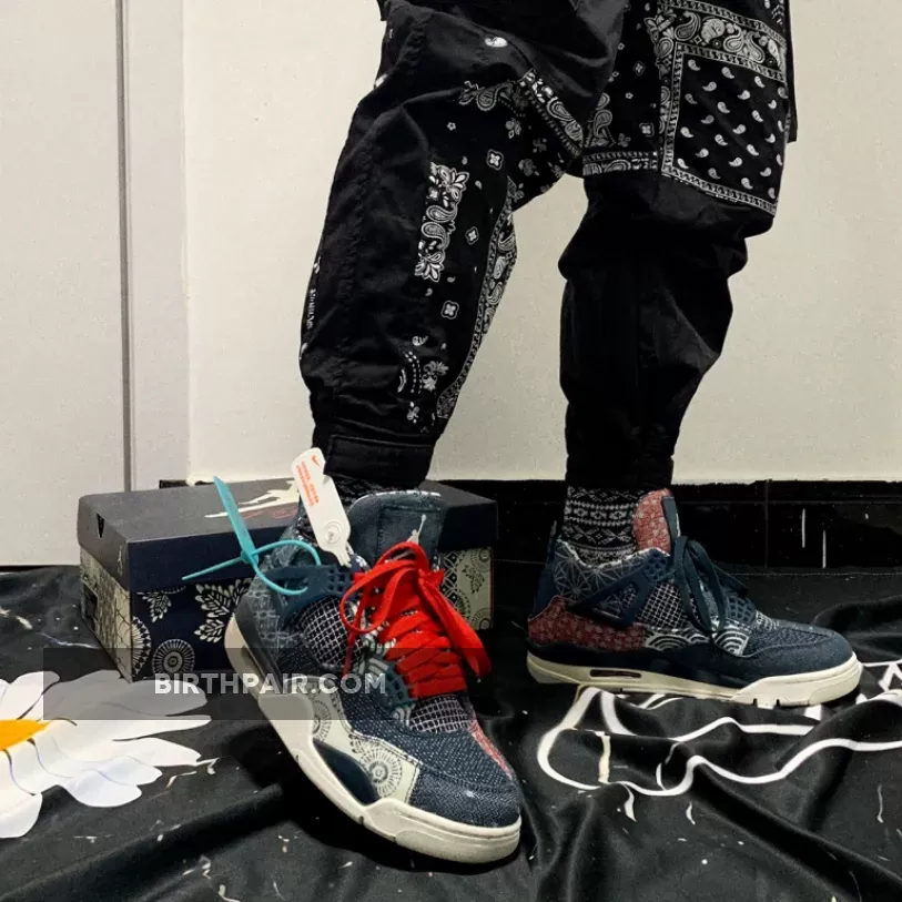 Air Jordan 4 SE Deep Ocean/Sail-Cement Grey-Fire Red CW0898-400 New Releases