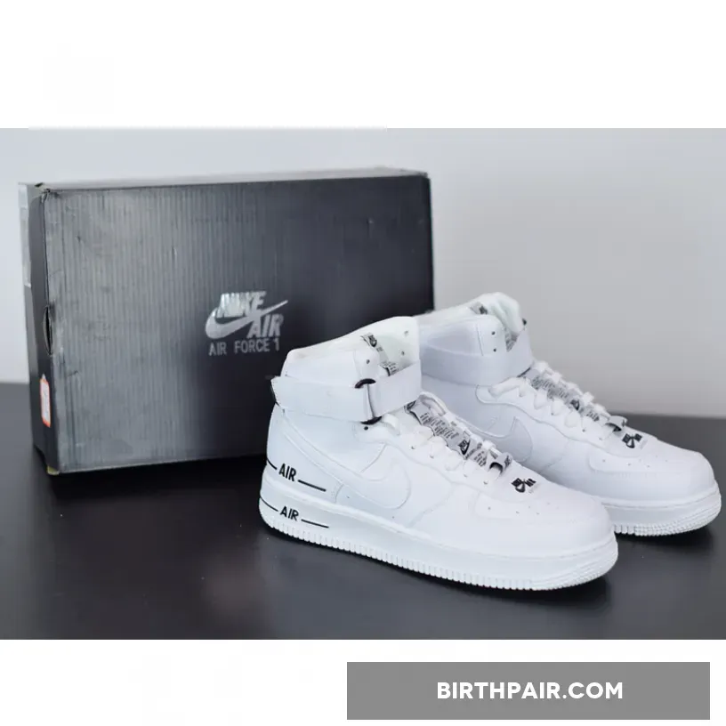 Nike Air Force 1 High White/Black-White Nike Air Force 1 High Lv8 3
