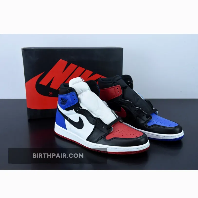 Air Jordan 1 Top3 Air Jordan 1 Retro High 'Top 3' Black/White-Varsity-Royal-Varsity Red