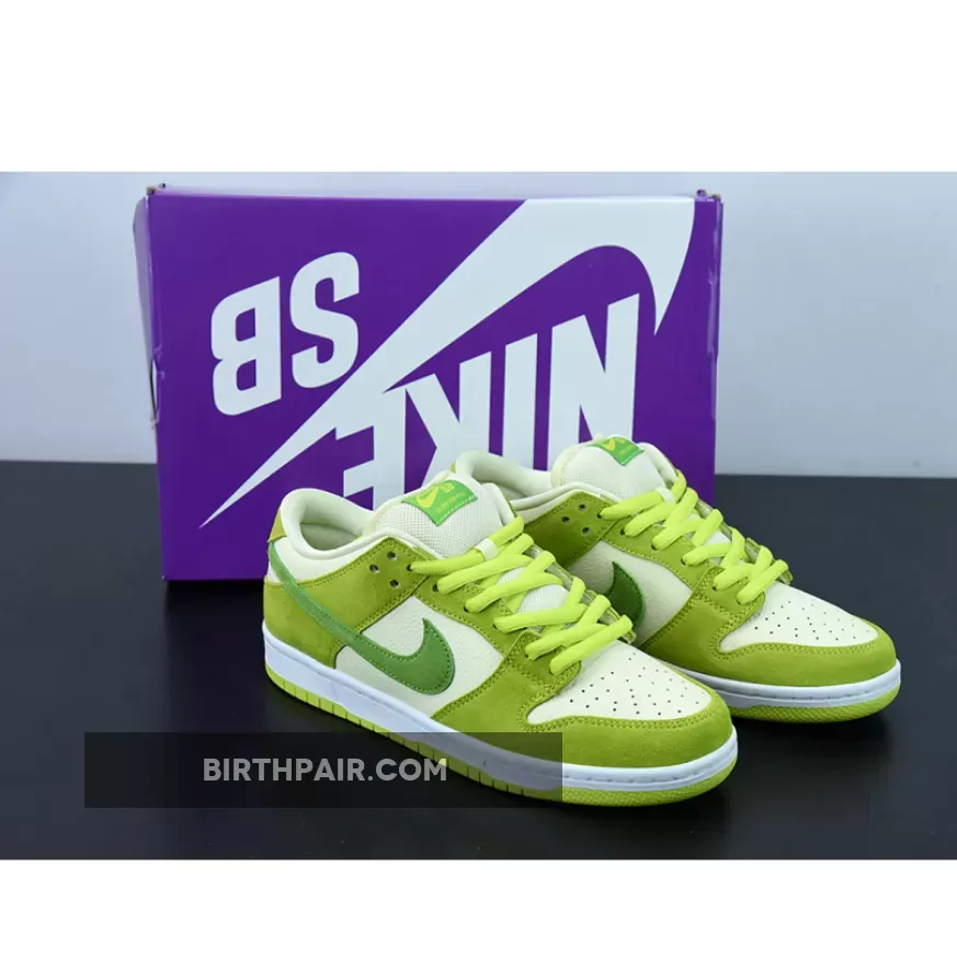 Women Nike SB Dunk Low Green Apple DM0807-300 / sour apple low