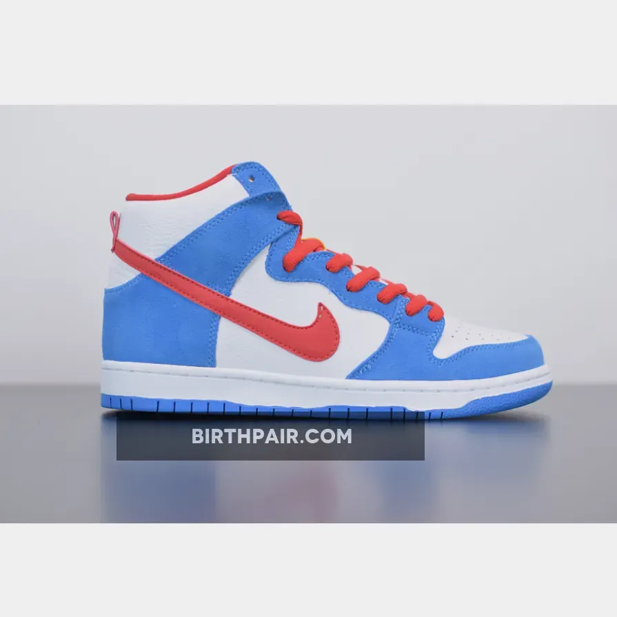 Nike Dunk High SB Doraemon dunk low yellow red