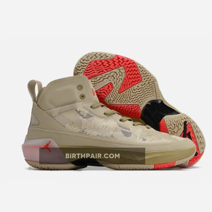 Air Jordan 37 PRM Rattan/Limestone/Black-Siren Red FD6721-200 Online