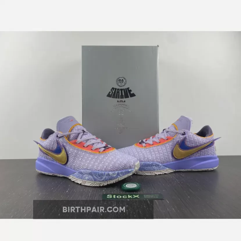 Lebron 20s Purple / LeBron 20 'Violet Frost' DJ5423-500