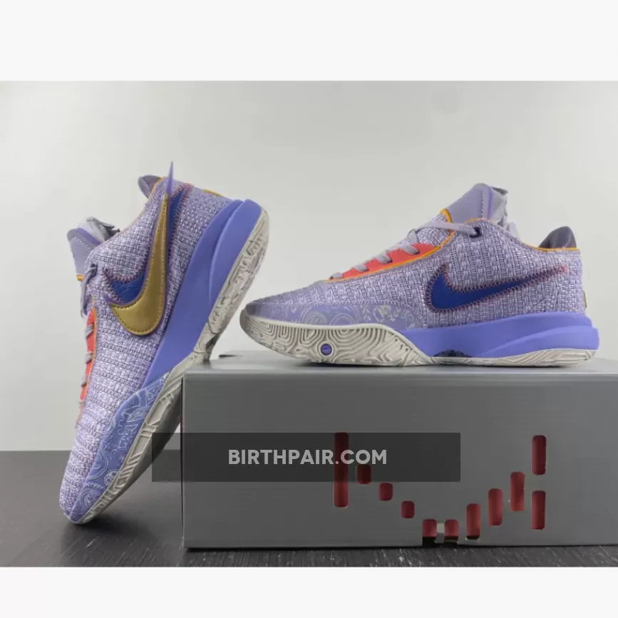 Lebron 20s Purple / LeBron 20 'Violet Frost' DJ5423-500