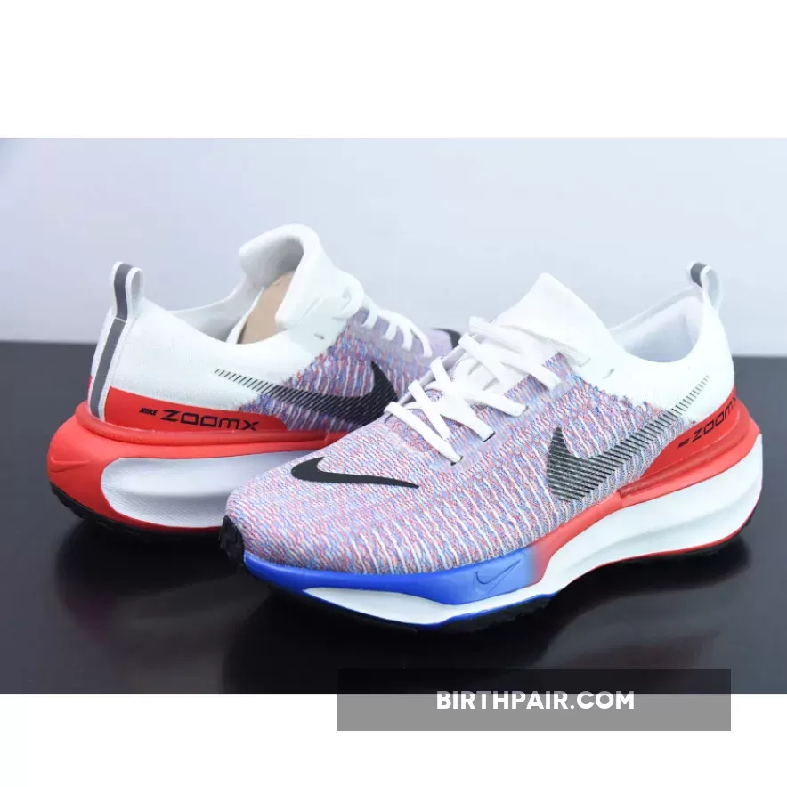 Mens Nike Invincible 3 Nike Invincible 3 White University Red Photo Blue Black