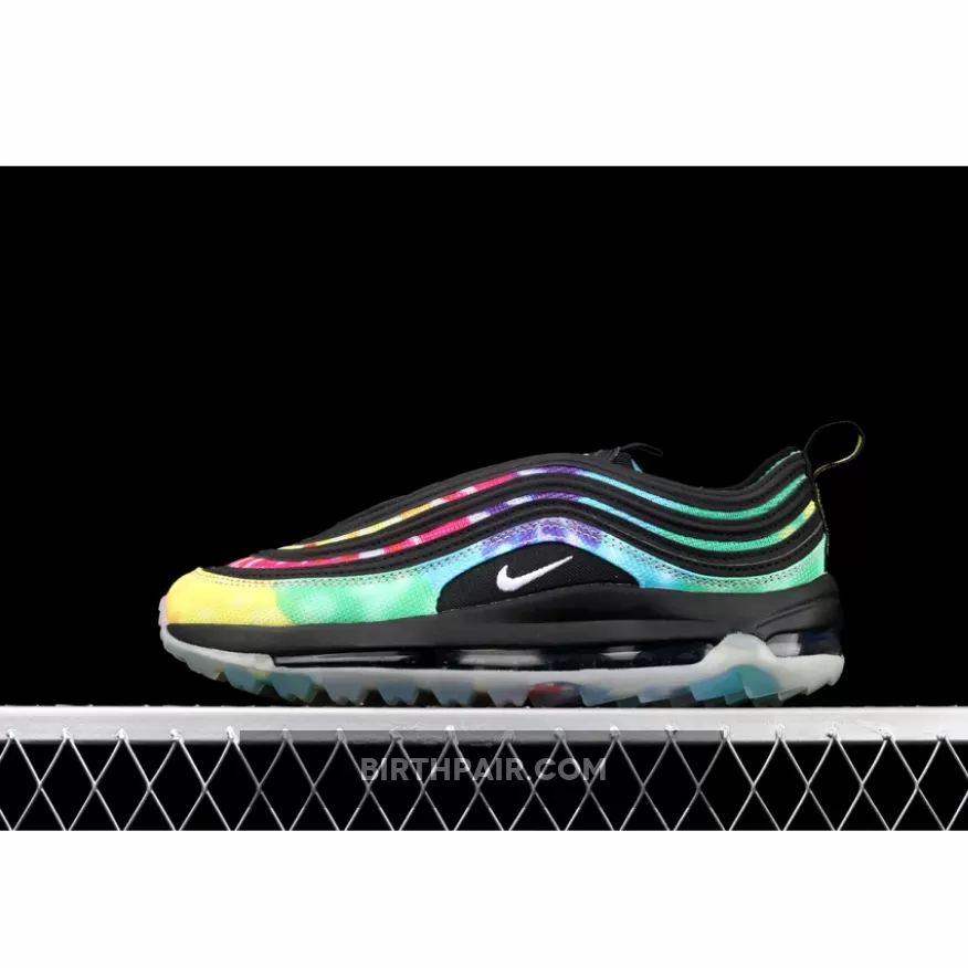 Nike Air Max 97 Golf Black Tie Dye CK1219-001 - Air Max 97 Tie Dye Black