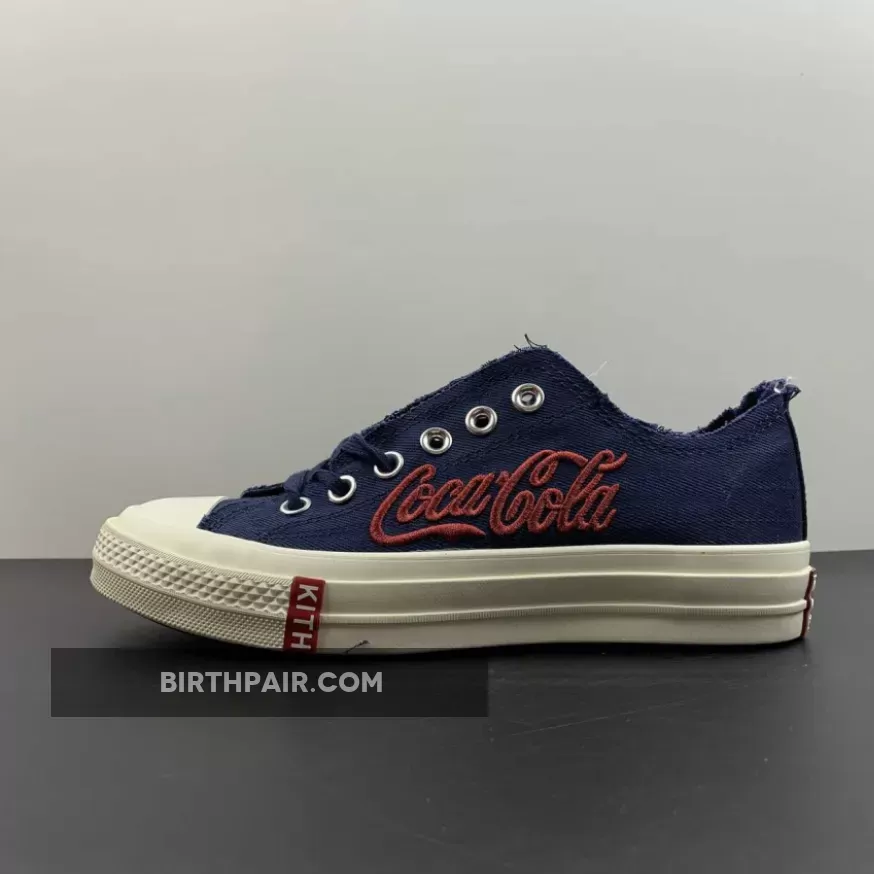 Kith X Coca Cola X Chuck 70 Low Navy/Red-White 169836C Restock