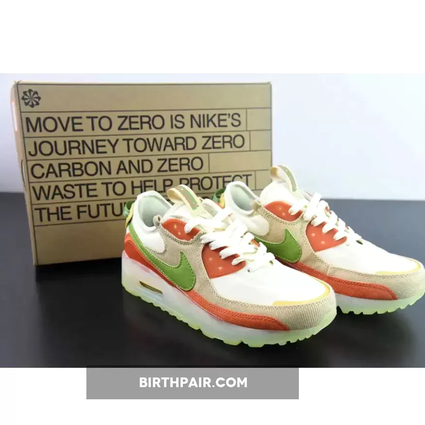 Nike Air Max 90 Terrascape Orange Green DV7413-100 For Sale