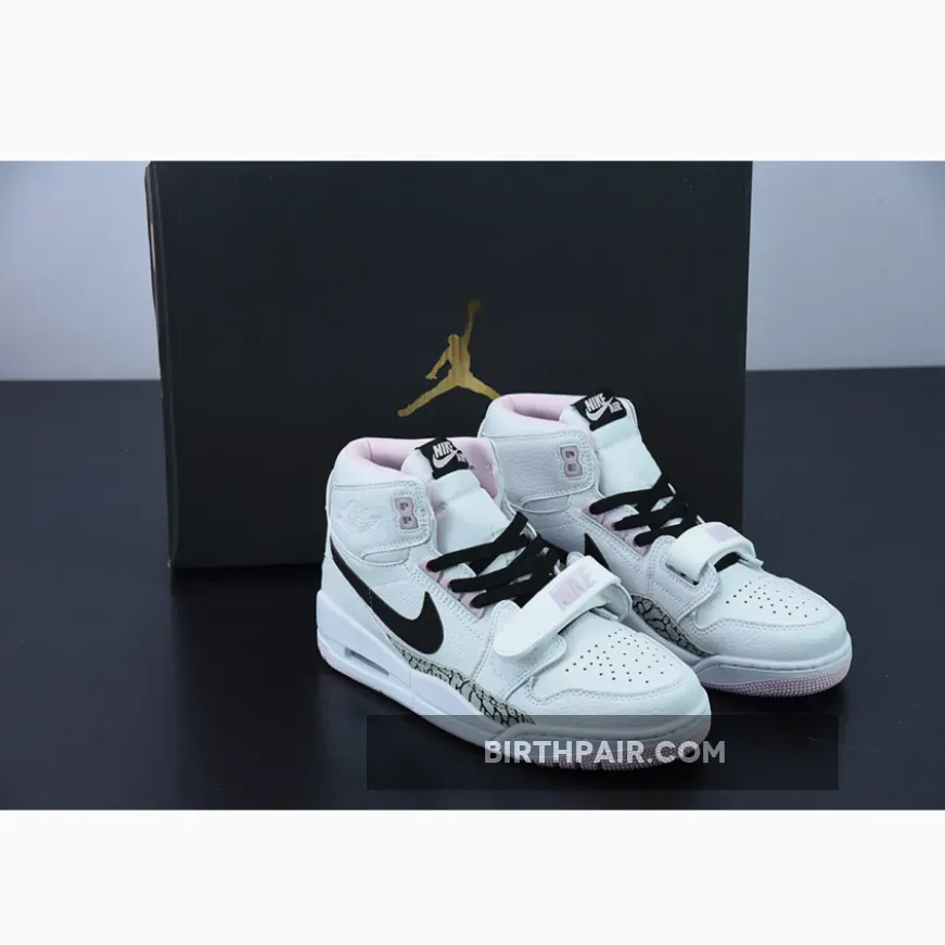 Jordan Legacy 312 Pink / Youth Size Jordan Legacy 312 White Black Pink Foam