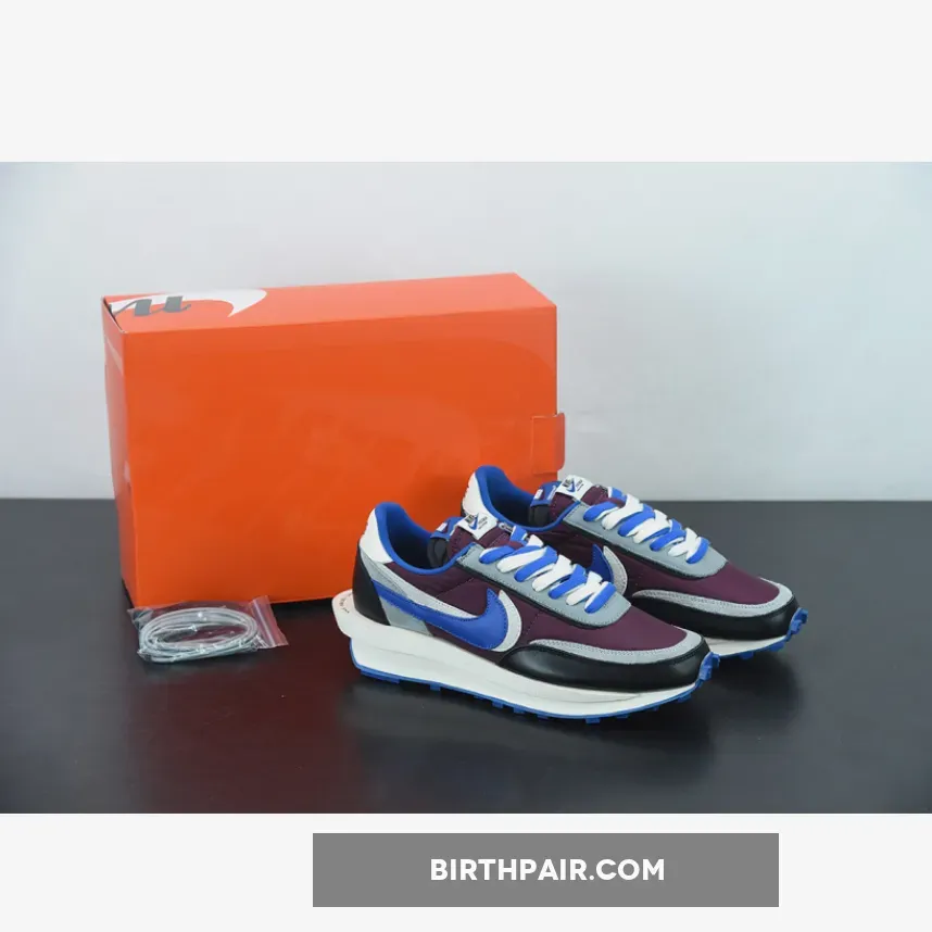 Sacai Ldwaffle / sacai x Undercover x Nike LDWaffle Night Maroon/Pale Ivory/Ground Grey/Team Royal
