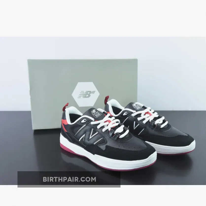 New Balance Numeric 808 Tiago Lemos Black Red #tiago lemos 808