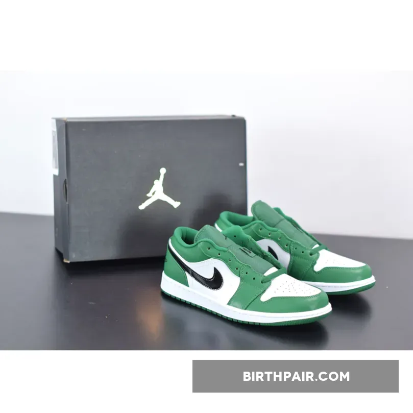 Pine Green Jordan 1 Low Air Jordan 1 Low Pine Green/Black-White