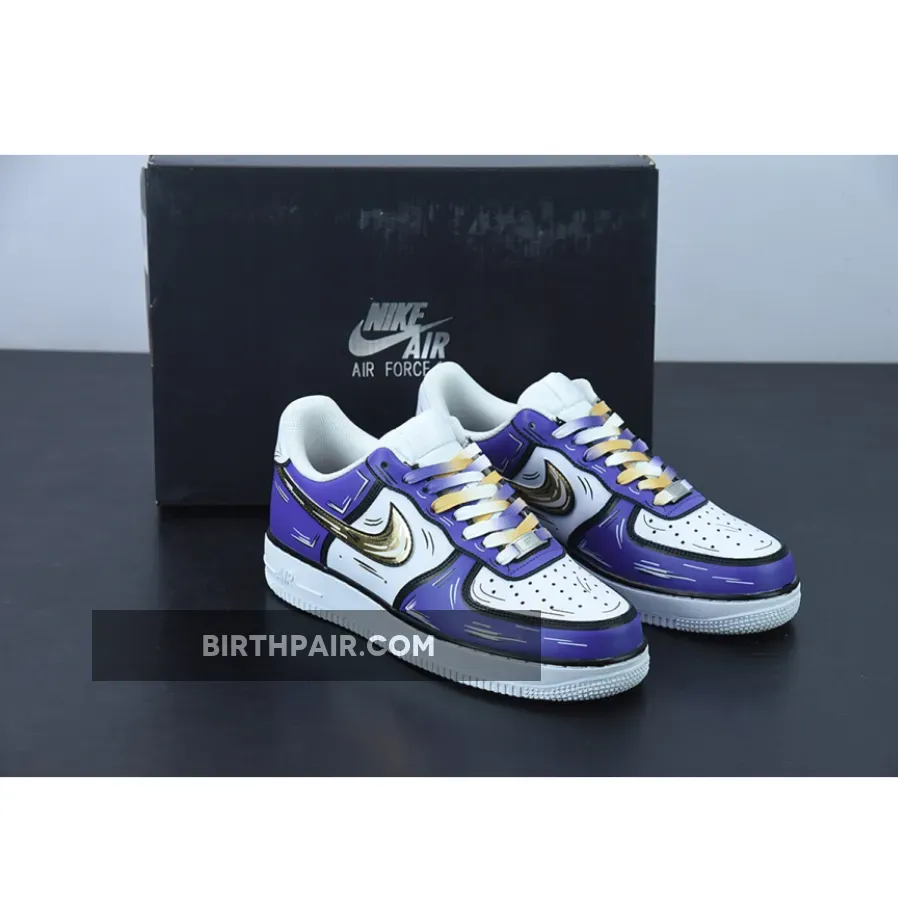 Nike Air Force 1 Low White Purple / Air Force 1 Purple