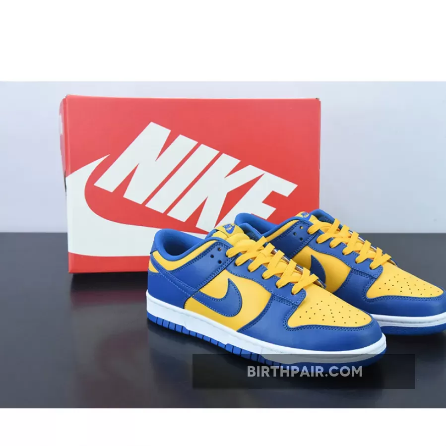 Nike Dunk Low 'UCLA' Blue Jay/University Gold-White / Blue And Yellow Sb Dunks