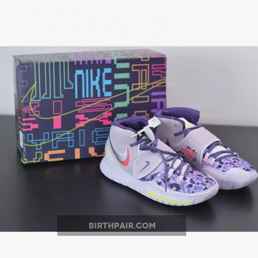 Kyrie 6 Asia Irving Nike Kyrie 6 'Asia' Purple Camo