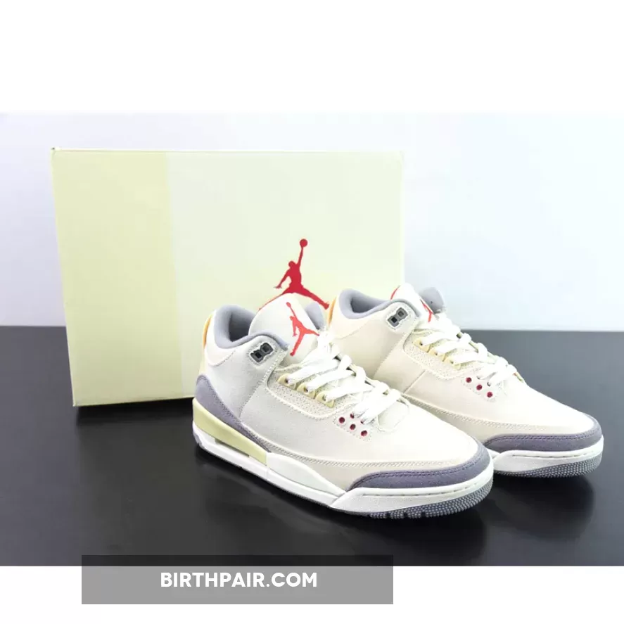 Jordan 3 Retro Muslin Sail 5 Muslim Air On Feet 3s Red Shirt Where To Buy