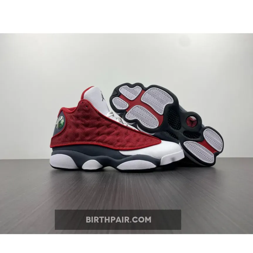 Red Jordan 13s / Air Jordan 13 Retro Red Flint Gym Red/Flint Grey-White-Black AJ13