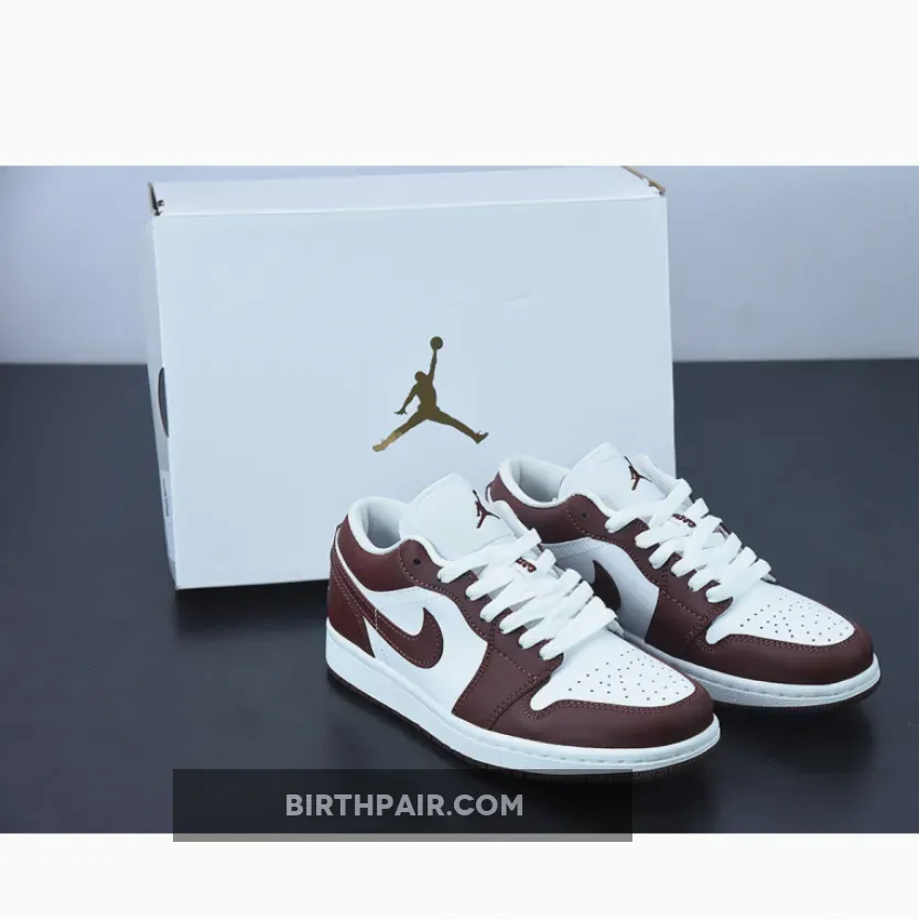 Air Jordan 1 Low White/Bronze Eclipse Air Jordan 1 Bronze Eclipse