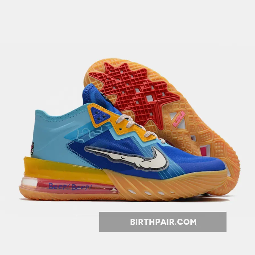 Lebron Roadrunner / Space Jam x Nike LeBron 18 Low 'Wile E. vs Roadrunner'