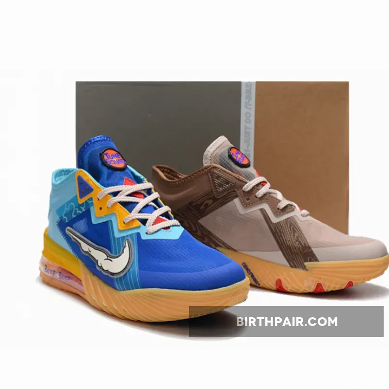 Lebron Roadrunner / Space Jam x Nike LeBron 18 Low 'Wile E. vs Roadrunner'