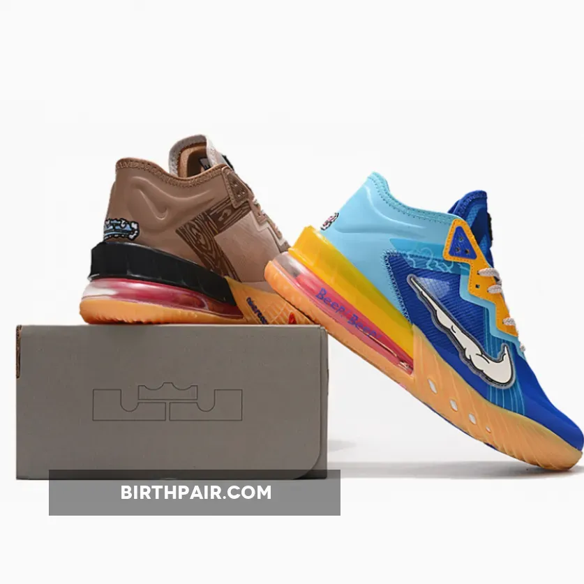 Lebron Roadrunner / Space Jam x Nike LeBron 18 Low 'Wile E. vs Roadrunner'