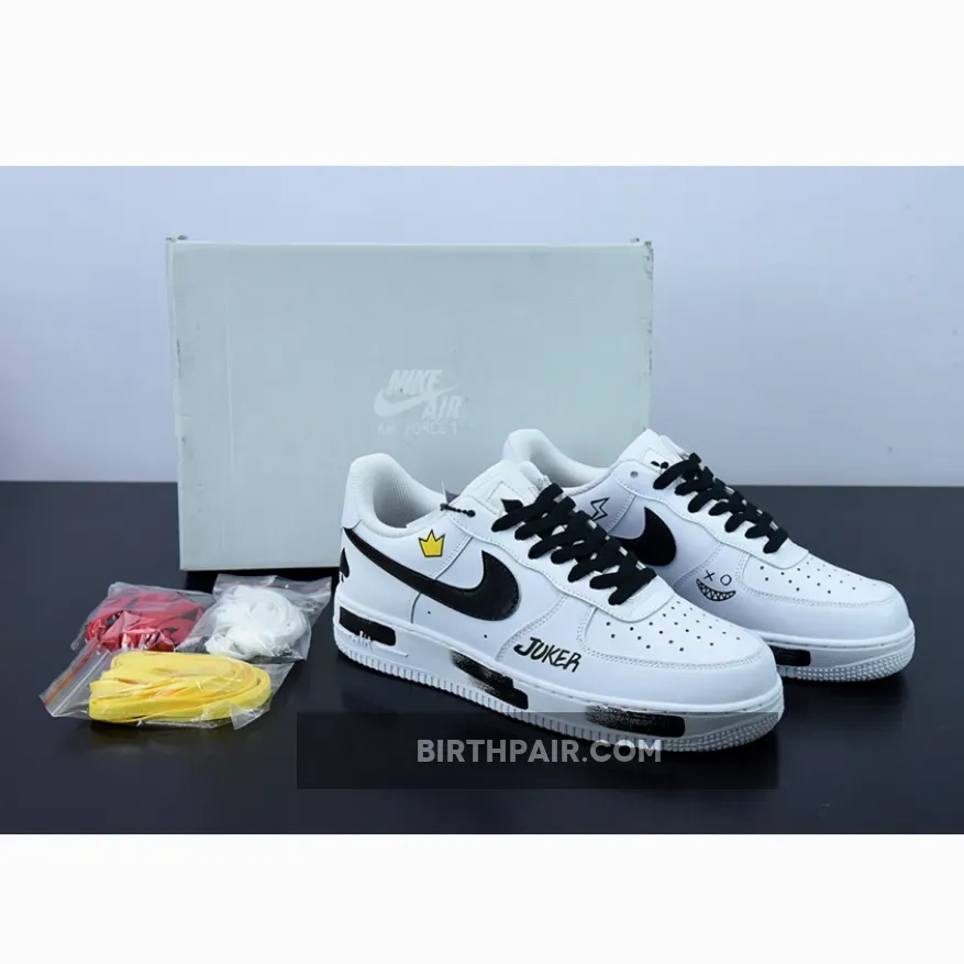PEACEMINUSONE x Nike Air Force 1 Paranoise White Black 1675864663