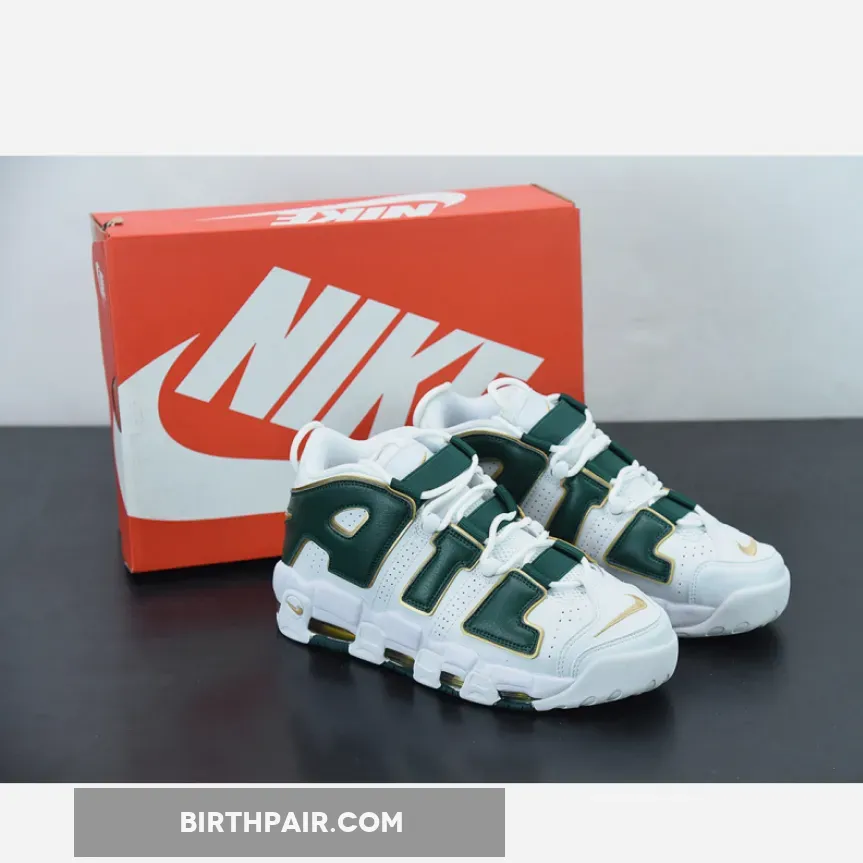 Uptempo Green / Nike Air More Uptempo 'ATL' White/Gorge Green-Metallic Gold
