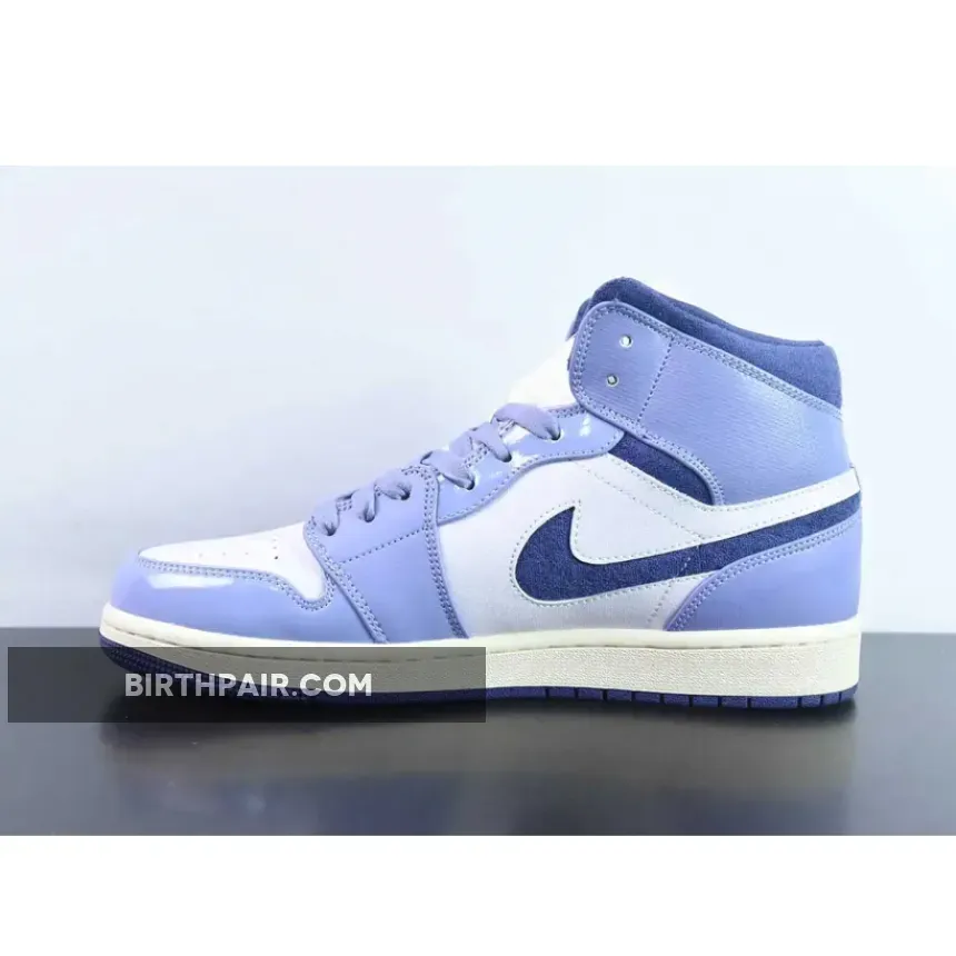 Air Jordan 1 Mid Sky J Purple/Barely Grape-Guava Ice