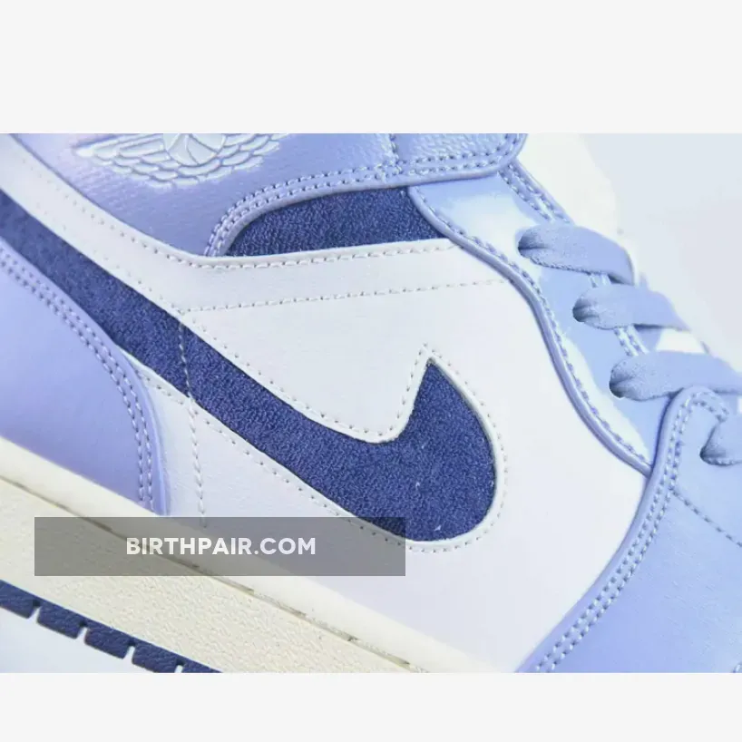 Air Jordan 1 Mid Sky J Purple/Barely Grape-Guava Ice