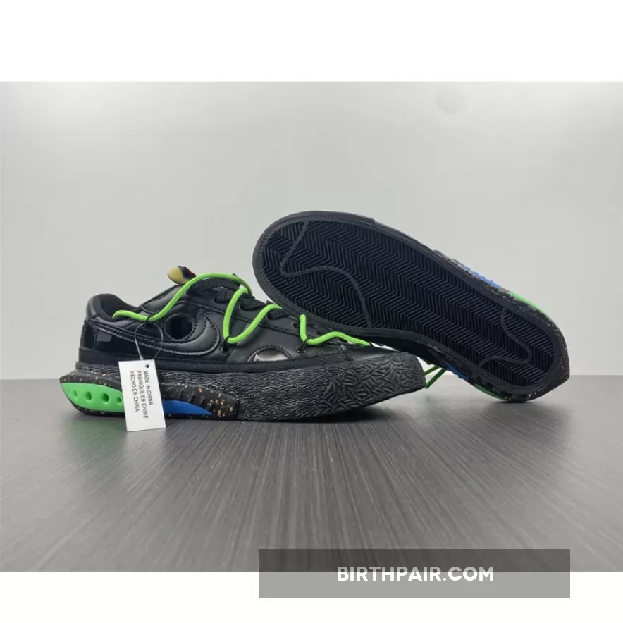 Off-White x Nike Blazer Low Black / Nike Blazer Off White Black