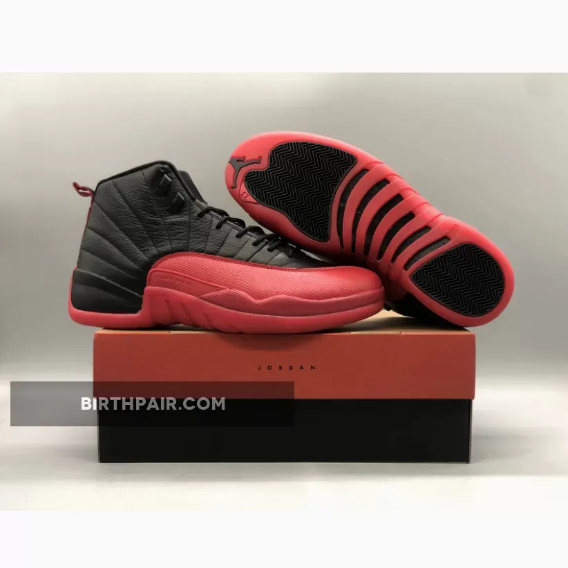 Kids Air Jordan 12 Flu Game Bred 130690-002 #flu games 2016