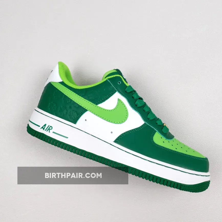 St Patrick Af1 Nike Air Force 1 'St. Patrick's Day' Pine Green