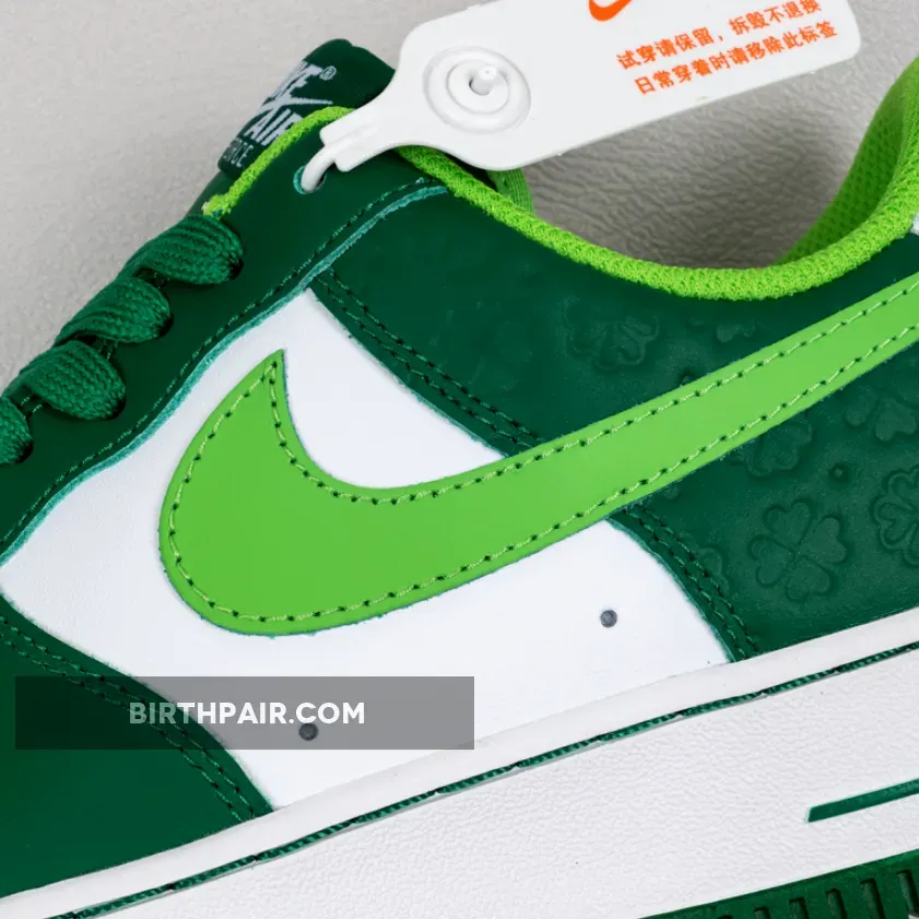 St Patrick Af1 Nike Air Force 1 'St. Patrick's Day' Pine Green