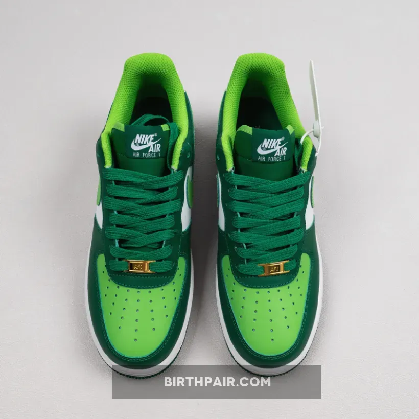St Patrick Af1 Nike Air Force 1 'St. Patrick's Day' Pine Green