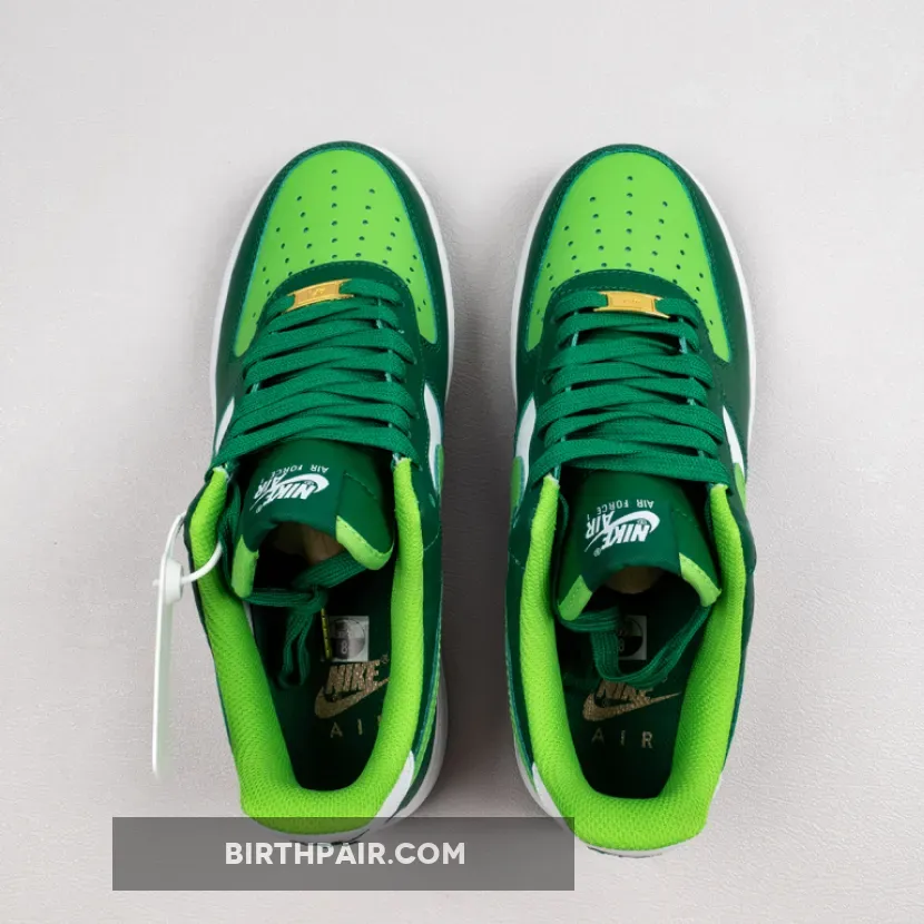 St Patrick Af1 Nike Air Force 1 'St. Patrick's Day' Pine Green