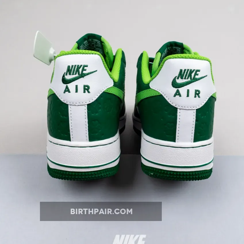 St Patrick Af1 Nike Air Force 1 'St. Patrick's Day' Pine Green