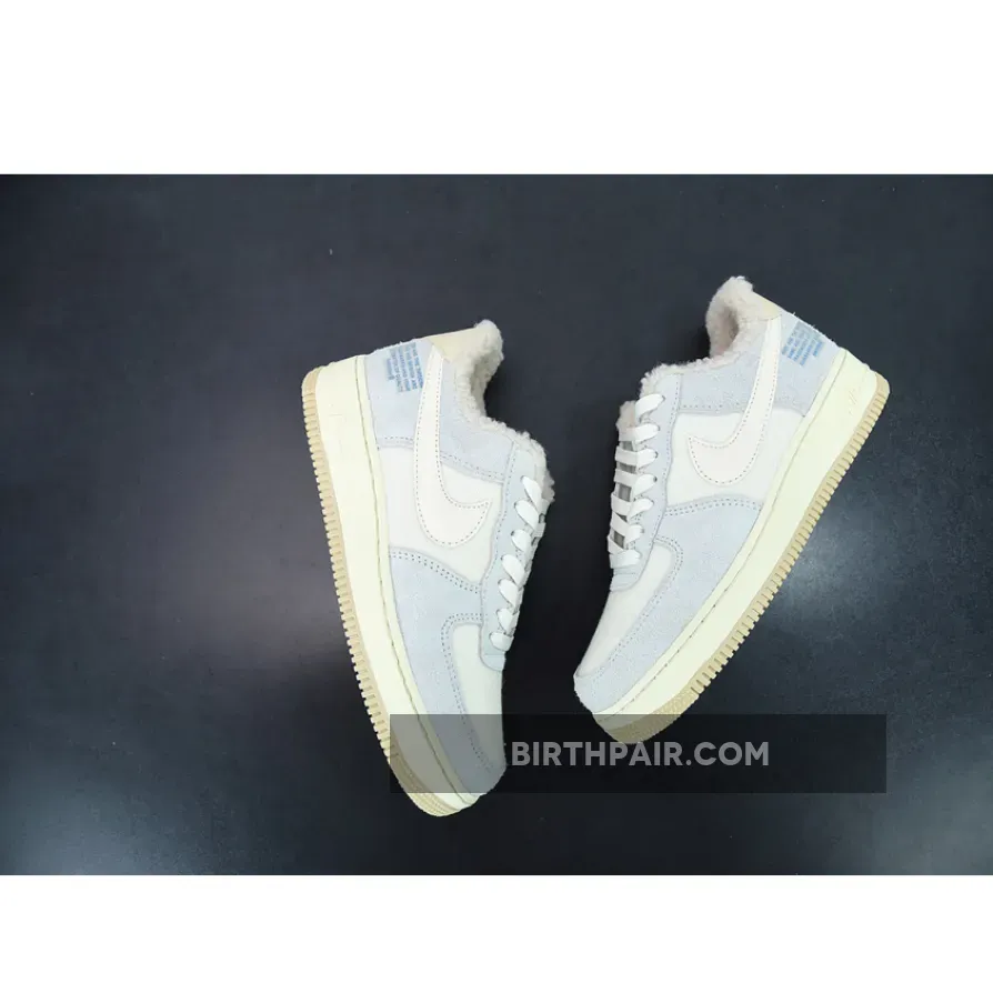 Nike Air Force 1 Low Photon Dust/Pale Ivory/Cashmere/Rattan / Jordan 4 Phantom Dust