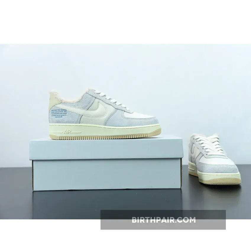 Nike Air Force 1 Low Photon Dust/Pale Ivory/Cashmere/Rattan / Jordan 4 Phantom Dust