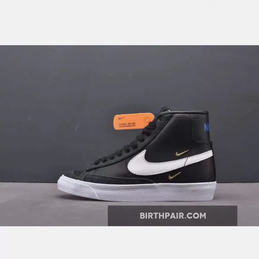 Nike Blazer Mid '77 LX Metallic Swoosh Black CZ4627-001 Nike Blazer Mid 77 Lx White