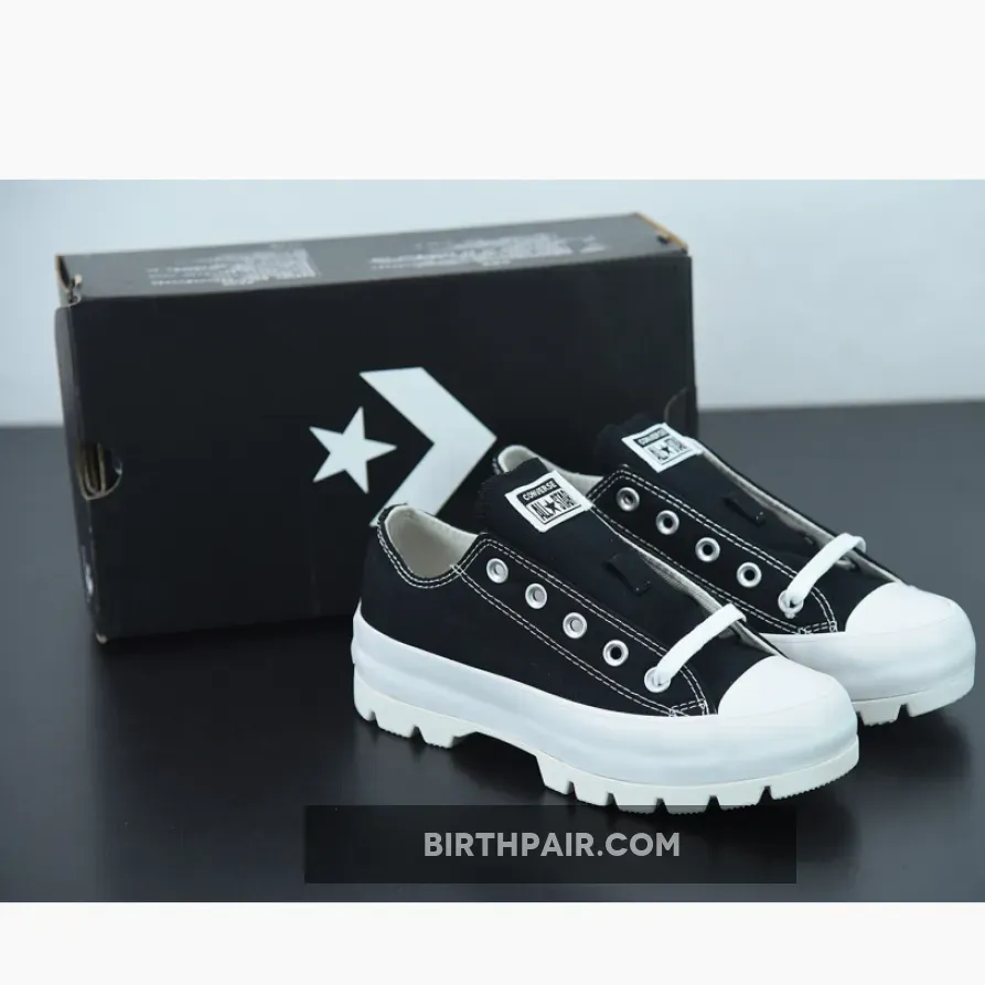 Converse Lugged Canvas Chuck Taylor All Star Low Top Black/White / Chuck Taylor All Star Lugged Low Top